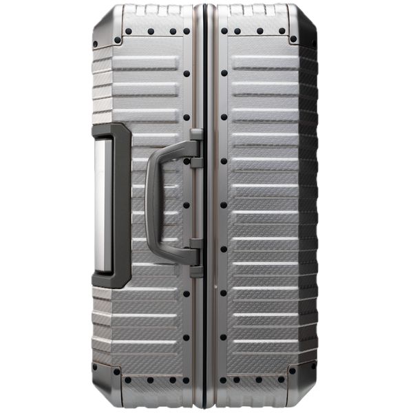 Champagnerkoffer aus Aluminium